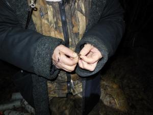 Червячок на крючок